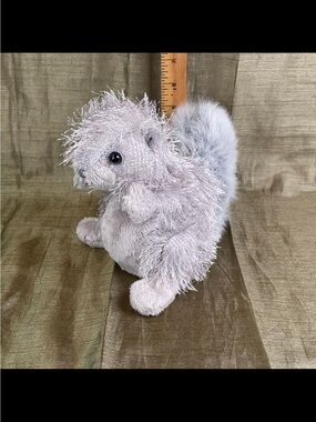 Ganz Webkinz Grey Squirrel HM203 Plush Stuffed Animal NO CODE - Preowned